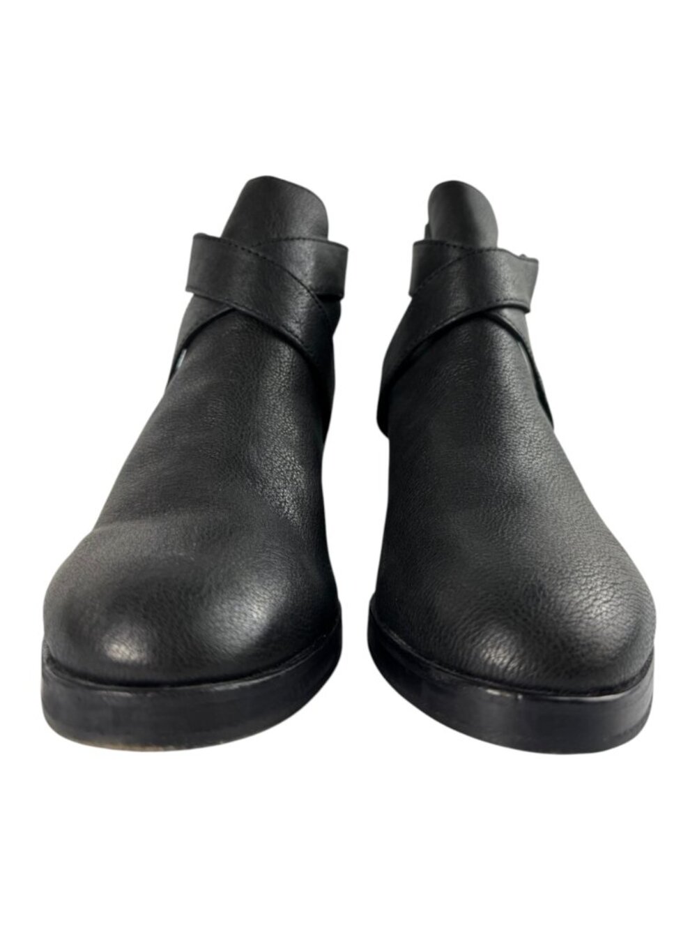 Women's Designer Eileen Fisher Ankle Boots – All Leather, Block Heel, Size 10 - Picture 5 of 10